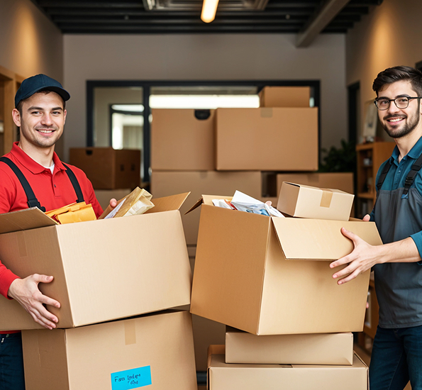Al Bahir Furniture Movers Abu Dhabi team at work
